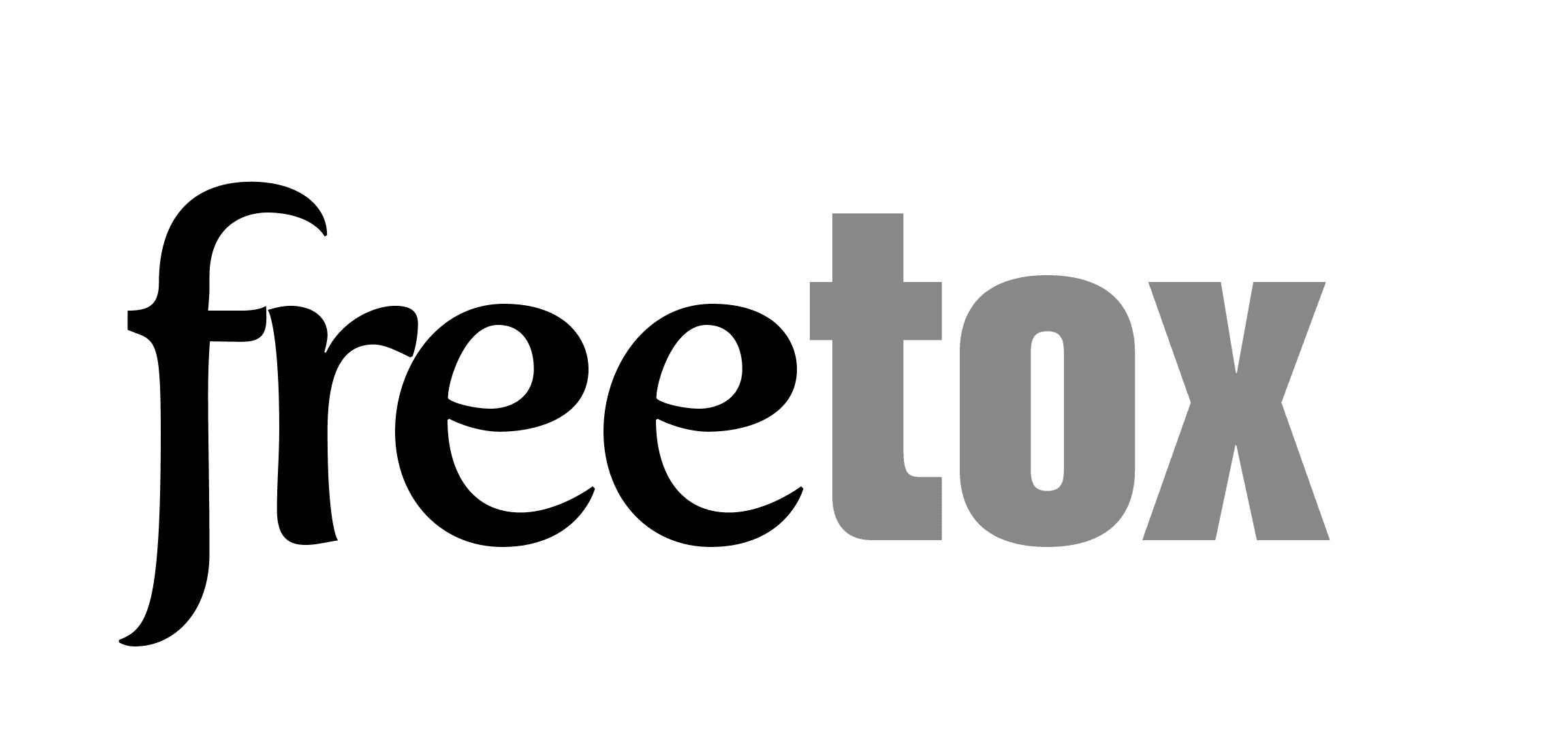 Freetox_logo_mustaharmaa